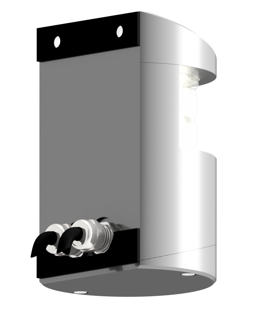 5nm 225° White, Masthead, Double, silver anodized 5nm 225° White, Masthead, Double, silver anodized